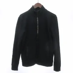 アルマーニエクスチェンジ A/X ARMANI EXCHANGE ジャケット スウェット ジップアップ 長袖 コットン混 黒 ブラック Sのサムネイル