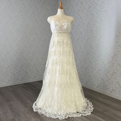 ウエディングドレス　中古品　エンパイアライン　フォトウエディング