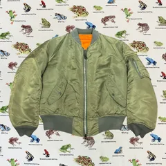 80s ALPHA MA-1 フライトジャケット Made in USA アメカジ　古着　アメリカ古着　都内　中野区　古着屋