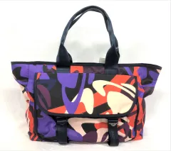 【未使用】ヴィヴィアン ビッグ トート バッグ オーブ カモフラ オレンジ系 未使用】ヴィヴィアン ビッグ トート バッグ オーブ カモフラ