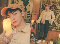 【中古】ポストカード ウジ ポストカード2枚セット 「SEVENTEEN CAFE 2022 ～WINTER CAMPING～」