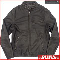 LIUGOO LEATHERS リューグーレザーズ ライダースジャケット L 本革 シングル メンズ レザー ヴィンテージ加工 バイク レザーライダースジャケット_サイズL一覧←SEULB屋着古← X7870