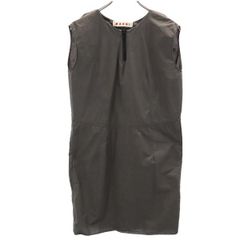 希少 美品 MARNI Aライン デザイン ノースリーブ チュニック 40 - メルカリ
