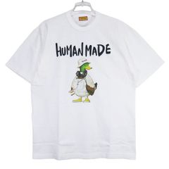新品 HUMAN MADE ヒューマンメイド GRAPHIC T-SHIRT DUCK HM29TE014 グラフィック Tシャツ ダック ホワイト ショートスリーブ カットソー 半袖 サイズL julz