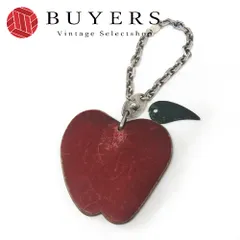 ★エルメス★アップルチャーム★リンゴモチーフ★キーホルダー★赤★ ☆エルメス☆アップルチャーム☆リンゴモチーフ☆キーホルダー