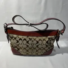 コーチ シグネチャー ソフトダッフル 斜めがけ ショルダーバッグ F12328