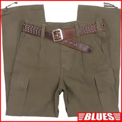 ドイツ軍 90s モールスキンカーゴパンツ  軍物 軍服 古着 メンズ 1 カーキ パンツ_ウエスト73cmから77cm一覧←SEULB屋着古← HH9821