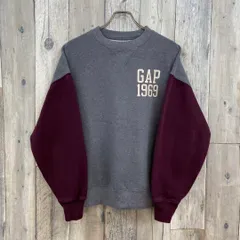 GAP ギャップ Vガゼット 裏起毛 スウェット スエット トレーナー S