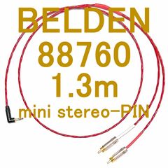 BELDEN 88760 PA , DJ , 配信 , AUDIO 用途 Cable Neutrik Gold Plated Stereo mini ⇔ REAN RCA PIN LR 1.3m / メルカリShops