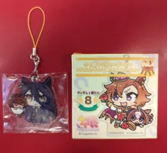 ソル・インターナショナル アクリルストラップ~ぬいぐるみといっしょ~ Vol.4 ウマ娘 プリティーダービー 2.マンハッタンカフェ&アグネスタキオン