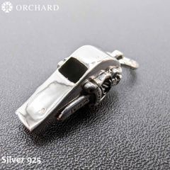 シルバー925 ダガーホイッスルデザイン ペンダント メンズ レディース ユニークジュエリー