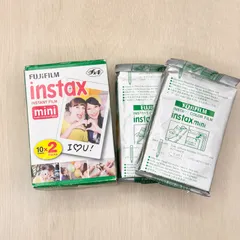 instax mini フィルム20枚 セット 10枚 × 2 期限切れ チェキ 富士フイルム FUJIFILM 0424-1427