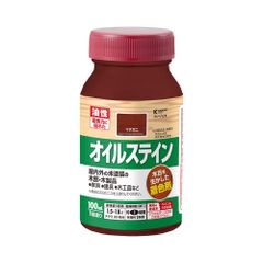 カンペハピオ ペンキ 塗料 油性 ニス 着色 高耐久 オイルステインA マホガニー 100ML 日本製 00347643532100