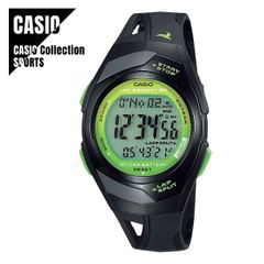 【即納】国内正規品 CASIO カシオ PHYS フィズ STR-300J-1AJH ランニングウォッチ グリーン×ブラック メンズ レディース 腕時計