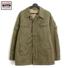 70s vintage チェコ軍 レインドロップカモ ミリタリージャケット メンズ Lサイズ相当