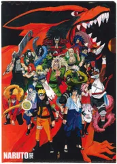 集英社 ＮＡＲＵＴＯ展 家族セット クリアファイル