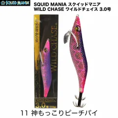 スクイッドマニア　ノーマルカラー　3.0 SQUID MANIA ワイルドチェイス WILD CHASE 3.0号 RT 限定色