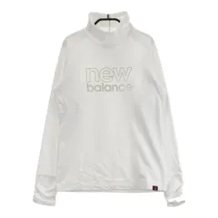 サイズ：1 NEW BALANCE GOLF ニューバランス  裏起毛 ハイネック 長袖Tシャツ  ホワイト系 [240101424594] ゴルフウェア レディース ストスト サイズ：1 NEW BALANCE GOLF ニューバランス 裏起毛 ハイネック
