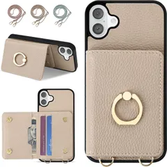 16手帳型 ケース かわいい iPhone 背面 カード収納 iPhone 16 スマホケース ショルダーストラップ スマホリング スタンドアイフォン 16 ケース おしゃれ iPhone16ケース 女性 アイフォン16 携帯 ケース 斜め掛け 対応 スタンド