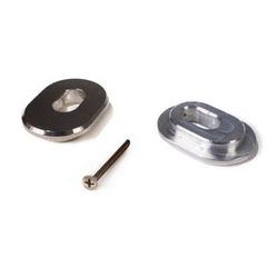 ブリッジ Towner Hinge Plate Adaptor 1", Aluminum