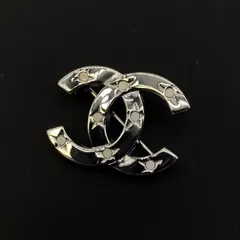 CHANEL 星型ロゴ ブローチ 国内発送☆シャネルCHANEL きらきらココマーク ブローチ☆星
