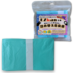 EZkan専用 詰替防臭袋 12m 1個 取替 ロール リフィル ゴミ箱 互換