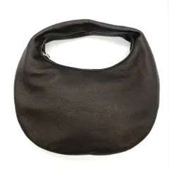 アエタ Aeta ワンショルダー ハンドバッグ レザー DA59 ブラック レディース【中古】