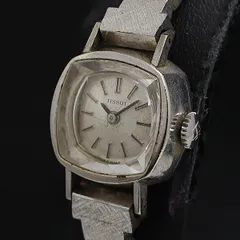 ティソヴィソデイト手巻き時計ジャンク 時計の上月 T1392071104800 ティソ TISSOT シュマン・デ