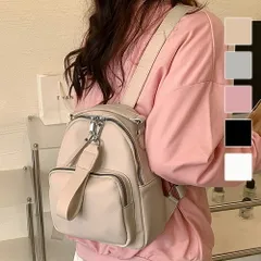 フェイクレザーミニリュック 鞄 レディース 韓国ファッション 10代 20代 30代 オフィスカジュアル 無地 ミニバッグ 大容量 シンプル 大人 可愛い スクール