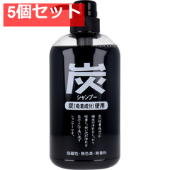 ジュンラブ 炭シャンプー 600mL 5個セット まとめ売り