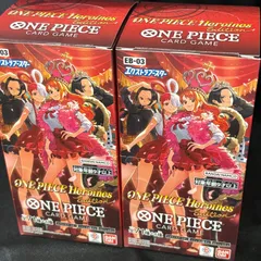 ワンピース　ヒロインズ　エディション　テープ付き　2ボックス　新品未開封　ワンピースカード