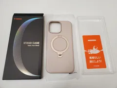 ★TORRAS iPhone 16 Pro Max 用 ケース カメラコントロール対応 ゼンマイ式スタンド マグネット搭載 縦横両対応リング 米軍耐衝撃 6.9インチ「Ostand Spin Fusion」ミルクティー