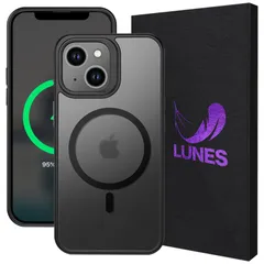 【数量限定】半透明 マット 指紋防止 傷防止 黄変防止 マグセーフ対応 耐衝撃 ケース ワイヤレス充電対応 case ケース レンズ保護 米軍MIL規格 iPhone15 スマホケース Magsafe対応 アイフォン 15 15 (6.1) inch iPho