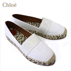 クロエ Chloe  PIIA レディース エスパドリュース【101 WHITE】 CHC23A835FB  101/【2023-24AW】l-shoes
