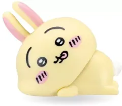 【中古】トレーディングフィギュア うさぎ(寝そべり・舌ぺろ) 「ちいかわ インテリアミニフィギュア4」