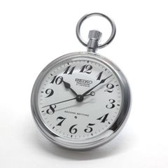 19セイコー プレシジョン 懐中時計  /印字なし / 21石 / 秒停止機能 / 絶版時計 / 19seiko-1248 