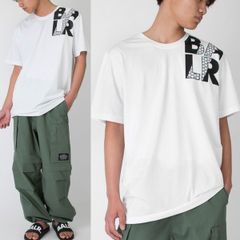 BALR. HEX STRIPE REGULAR FIT T-SHIRT ロゴ 半袖 B1112.1241 白 ホワイト 当店管理番号:2024101000043