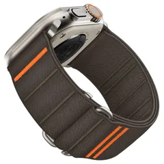 【迅速発送】Suitisbest コンパチブル アップルウォッチ バンド ナイロン 49mm 46mm 45mm 44mm 42mm(Series 3 2 1) Apple Watch Ultra バンド スポーツ Apple Watch ベルト 通気 アルパ