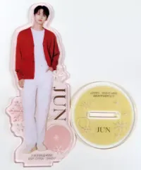【中古】アクリルスタンド・アクリルパネル ジュン アクリルスタンド 「一番くじ SEVENTEEN WINTER From PLEDIS ENTERTAINMENT」 C賞