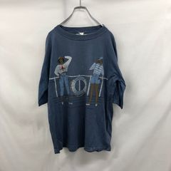 FREE　L'AVION ROSE　プリント　Tシャツ　輸入　古着