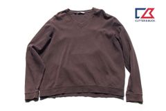 [Used] Cutter & Buck V-neck sweatshirt, Pima cotton pullover, men's golf wear, size L