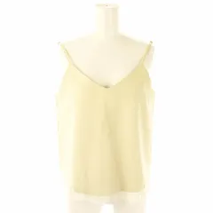 6 ROKU BEAUTY&YOUTH B&Y ロク ビューティーアンドユース LEATHER CAMI レザーキャミソール ベージュ /MF ■OS ■SHのサムネイル