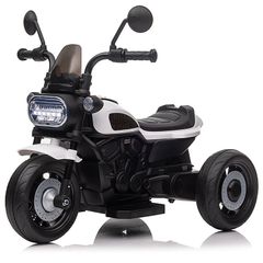 【サンプルアウトレット】電動乗用玩具 アメリカンバイク American bike＜ホワイト＞