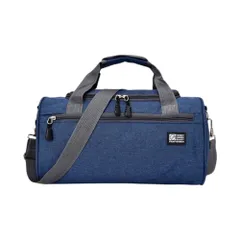 ☆ ブルー ☆ 2wayボストンバッグ ボストンバッグ 2way メンズ レディース ミニボストンバッグ ミニ 小さめ 小型 ショルダーバッグ バッグ バック 鞄 かばん コンパクト 旅行 アウトドア キャンプ ジム 肩掛け スポーツバッグ シンプル