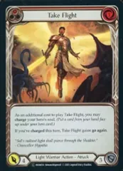 【中古】Flesh and Blood MON054[C]：(Rainbow Foil)Take Flight (1)
