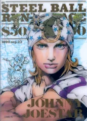 【中古】キャラカード ジョニィ・ジョースター 「ジョジョの奇妙な冒険 第七部 スティール・ボール・ラン 複製原画展+アニメ企画展「ジョジョキャラバン」 箔押しクリアカードコレクションB」のサムネイル