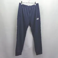 ◇ Θ New Balance ニューバランス ウエストゴム トラックパンツ サイズM ネイビー レディース E  【1503310005875】