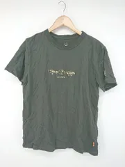 ◇ KRIFF MAYER コットン混 プリント オシャレ 半袖 Tシャツ カットソー サイズM ダークグレー系 レディース P  【1308090003802】