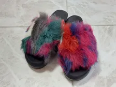 ANAP  ファーカラフルサンダルのサムネイル