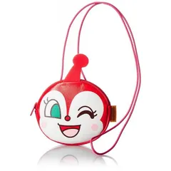 【新品】ドキンちゃん ミニポシェット ポシェットバッグ アンパンマン 子供用 小銭入れ コインケース お出かけ ショルダーバッグ 斜め掛け 小さめ ポーチ